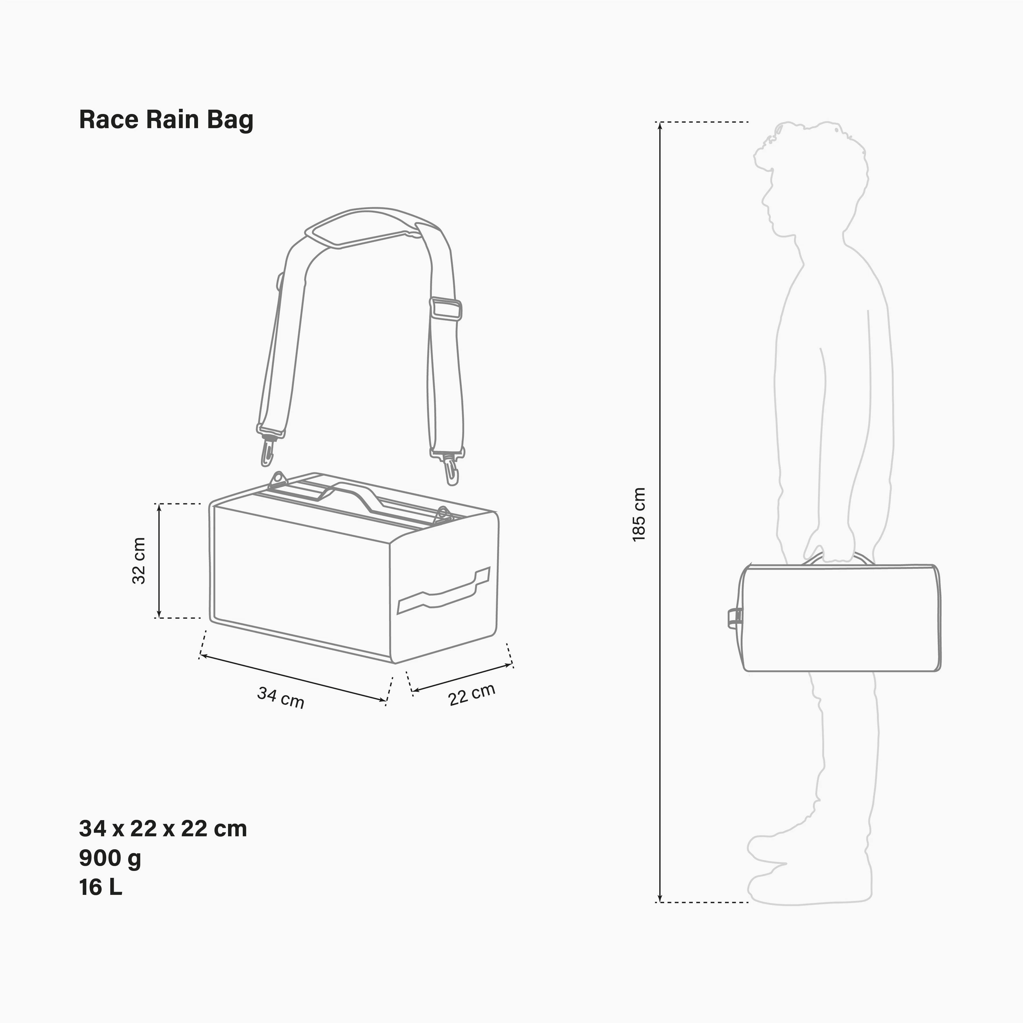 BORSA "RAIN BAG" PER ABBIGLIAMENTO CICLISMO - Image 8