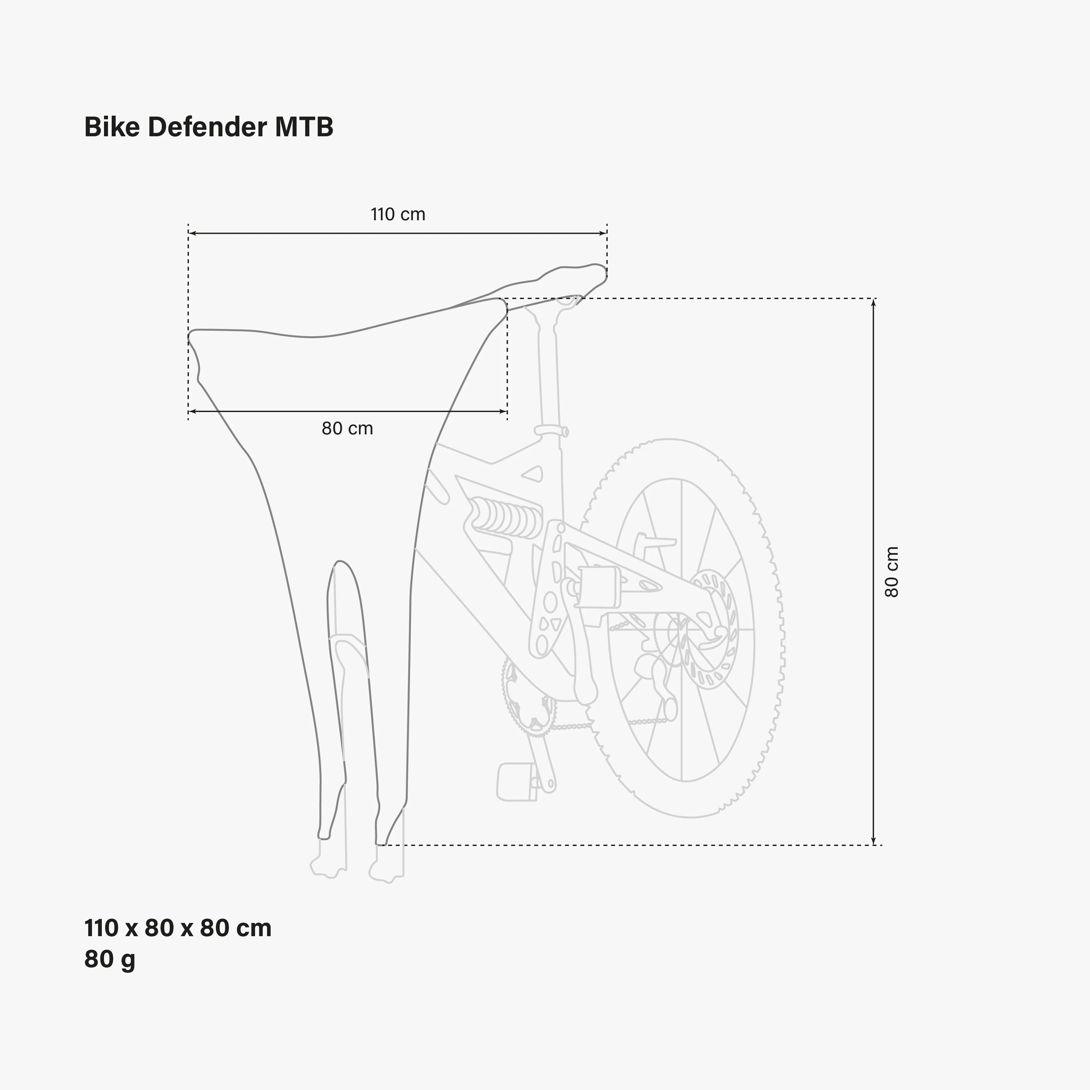COPRI BICI TETTO AUTO - MTB - Image 3
