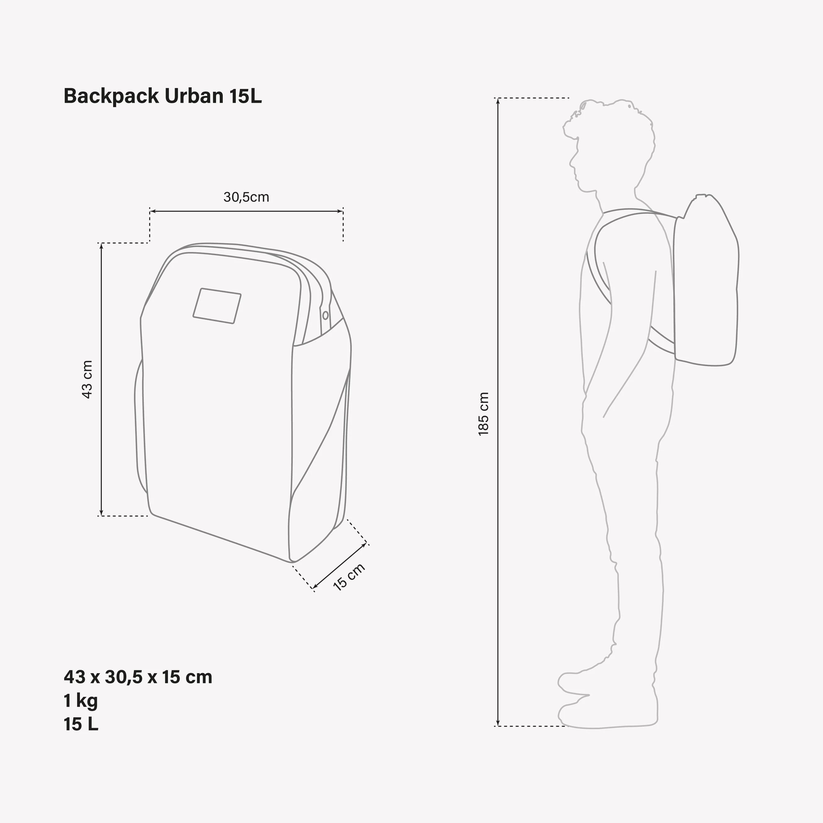 ZAINO URBAN 15L - Image 8
